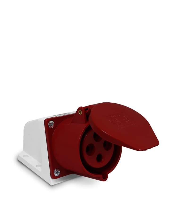 Tomada industraila de sobrepor 6h 3p+t loja tesla